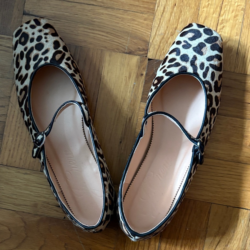 J. Crew Leopard Print Flats